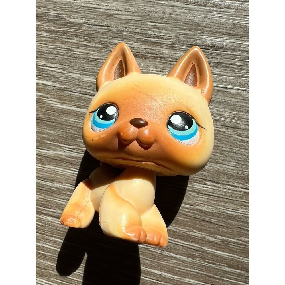 Littlest Pet Shop LPS #212 Authentic Vintage Hasbro German Shepherd